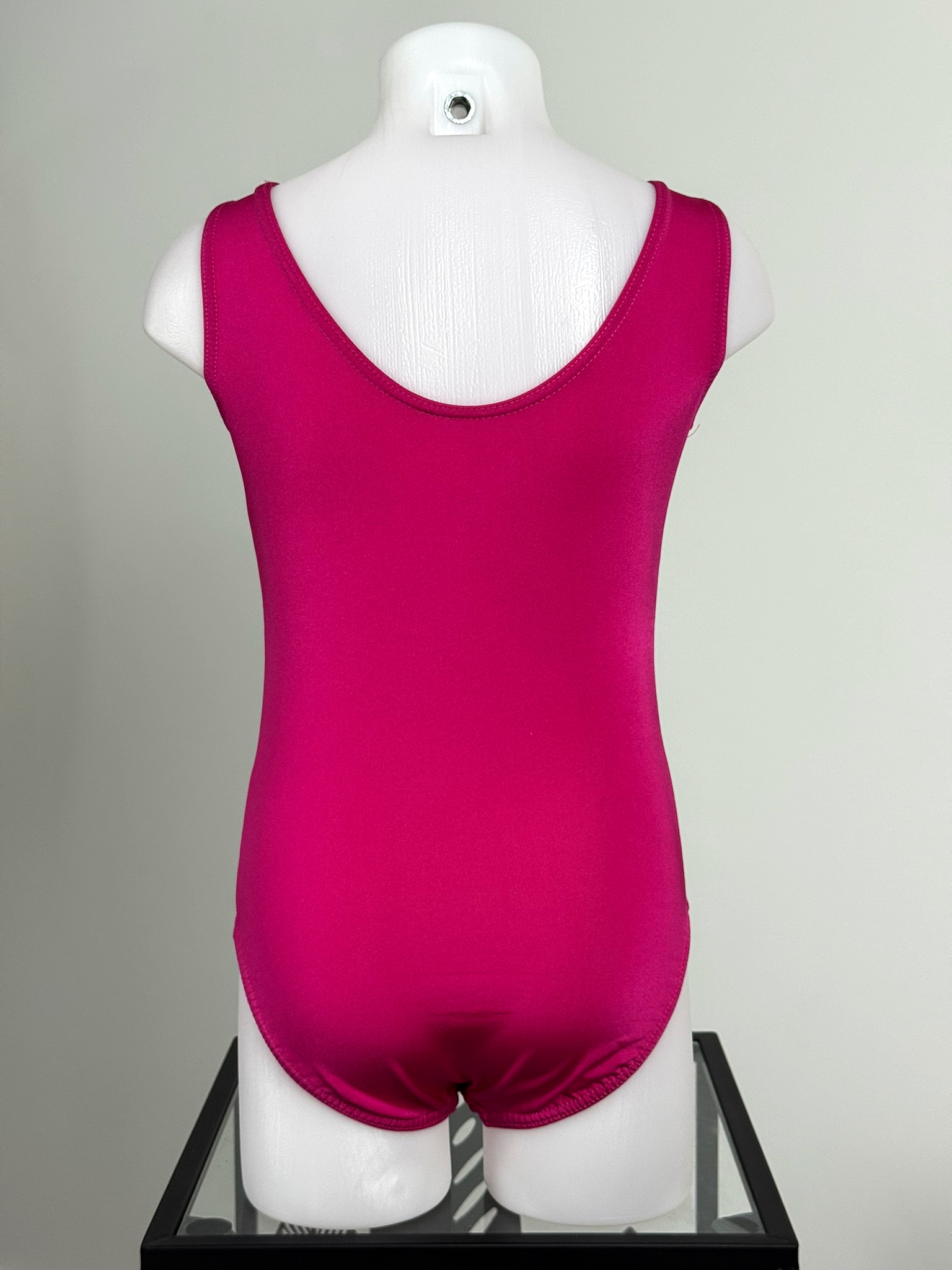 Justaucorps d'occasion GAF Nine-Nine rose, vue de dos, taille 8-10 ans