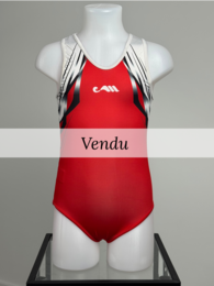 leotard Moreau GAM rouge, 12A, vendu